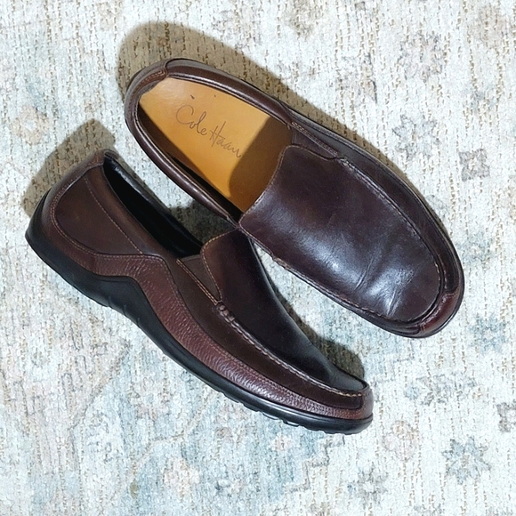 Cole Haan Leather Slip-on Loafers - Picture 10 of 10